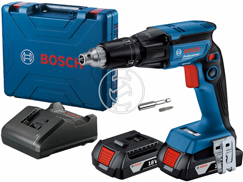 Bosch GTB 185-LI akkus csavarbehajtó mélységütközővel 2x2Ah