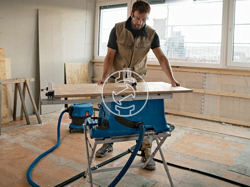 Bosch GTS 18V-216 akkus asztali körfűrész