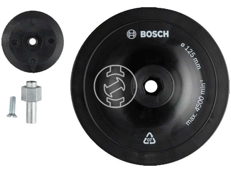 Bosch gumitányér fibertárcsához 125mm