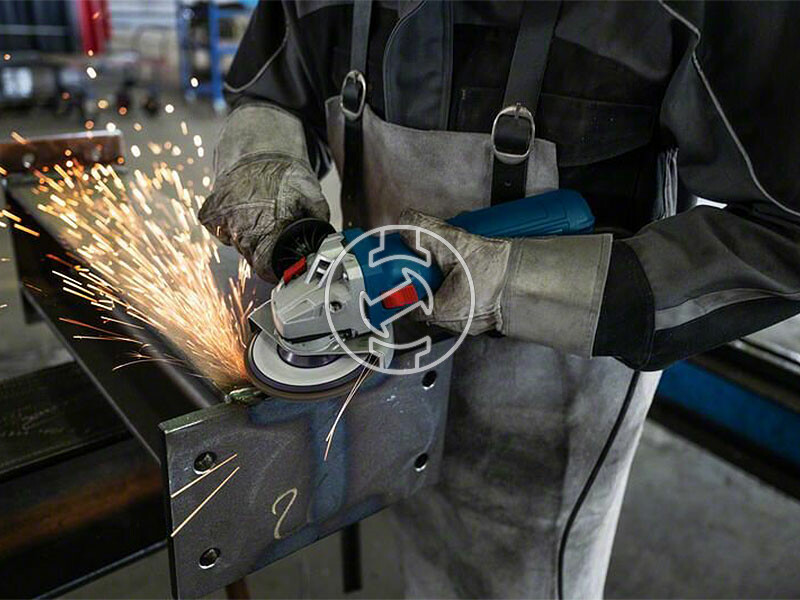 Bosch GWS 12-129 elektromos sarokcsiszoló 1200 W ?125 mm