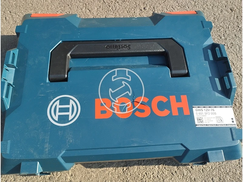 Bosch GWS 12V-76 akkus sarokcsiszoló (újracsomagolt)