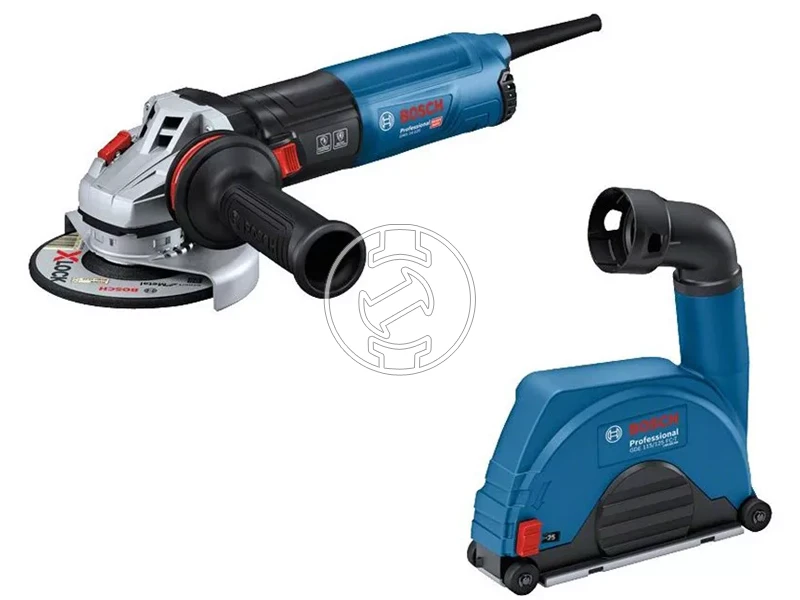 Bosch GWS 14-125 (C) elektromos sarokcsiszoló 125 mm | 2800 - 11500 RPM | 1400 W | Kartondobozban