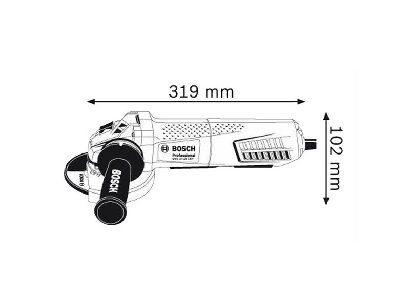 Bosch GWS 15-125 CIEPX