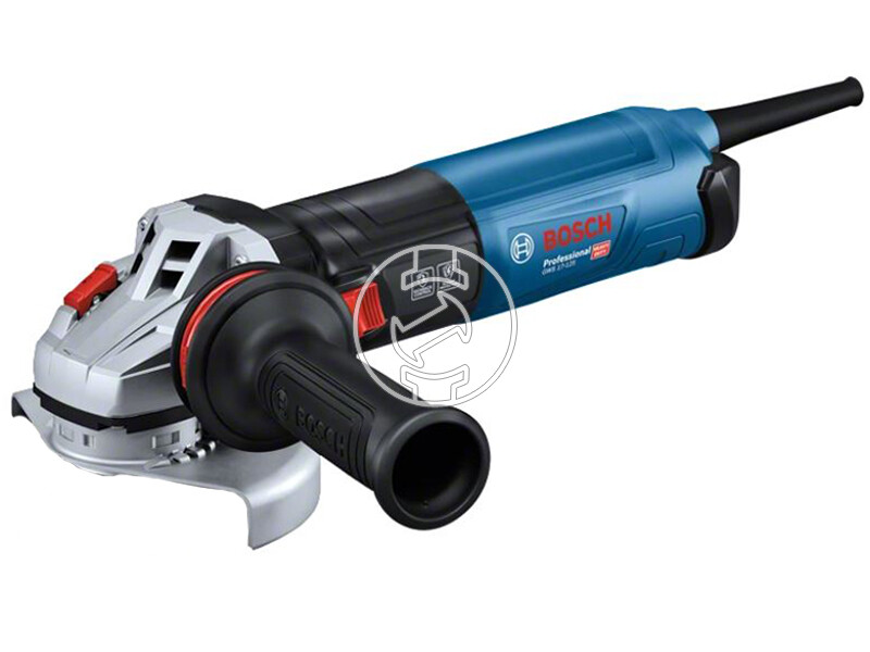 Bosch GWS 17-125 S elektromos sarokcsiszoló kartondobozban