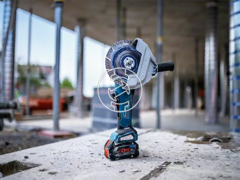 Bosch GWS 18V-180 P akkus sarokcsiszoló