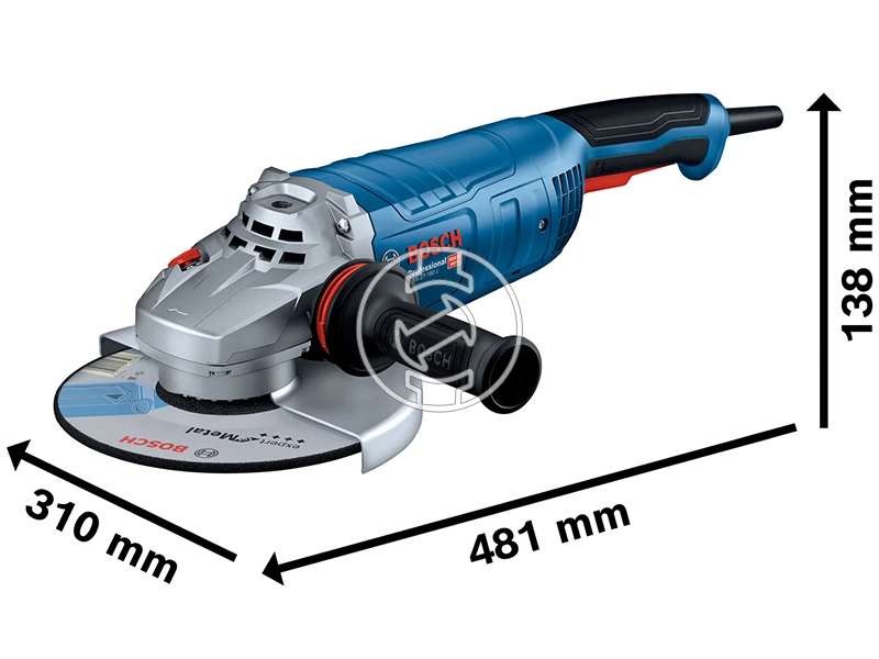 Bosch GWS 27-180 J elektromos sarokcsiszoló