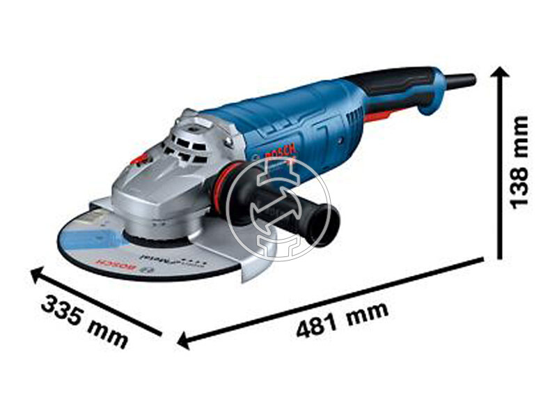 Bosch GWS 27-230 J elektromos sarokcsiszoló