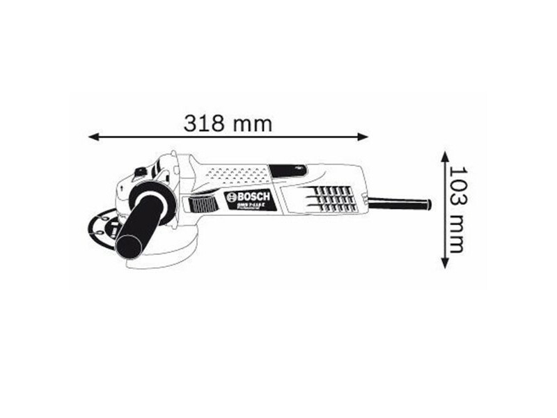 Bosch GWS 7-115 E