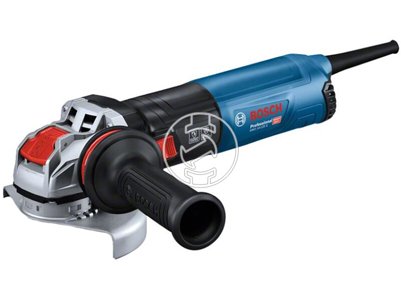 Bosch GWX 14-125 S elektromos sarokcsiszoló kartondobozban