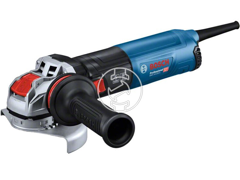 Bosch GWX 17-125 S elektromos sarokcsiszoló kartondobozban