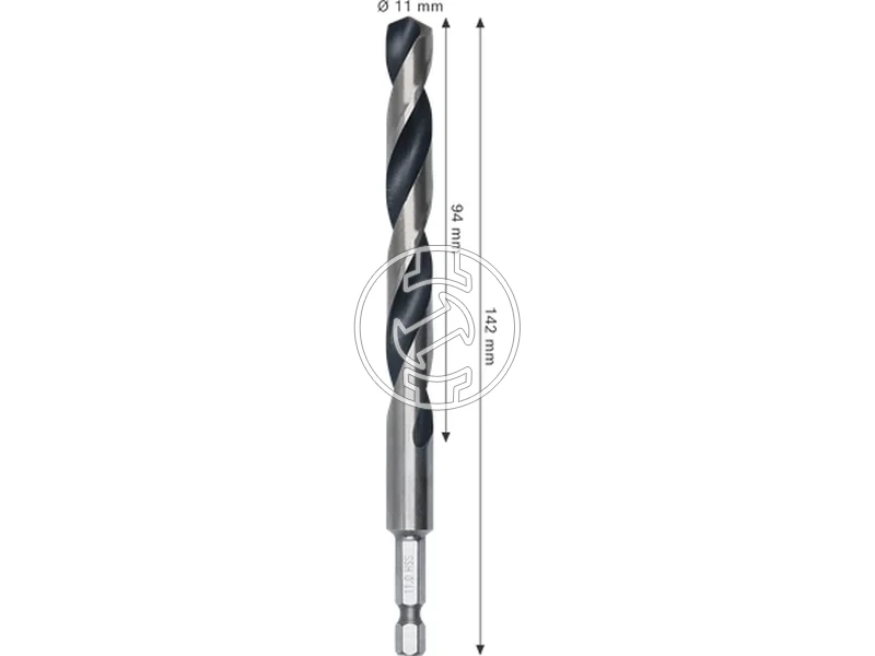 Kép: Bosch hatszogbefogasu hss femfuro 11 x 94 x 142 mm_2.webp