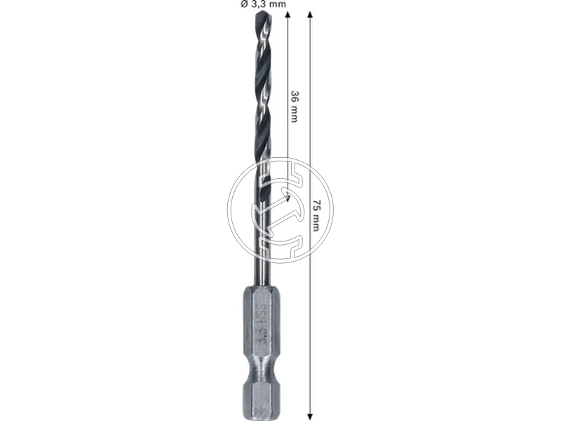 Kép: Bosch hatszogbefogasu hss femfuro 33 x 36 x 75 mm_2.webp