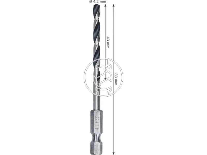 Kép: Bosch hatszogbefogasu hss femfuro 42 x 43 x 83 mm_2.webp