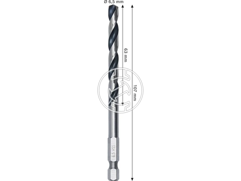 Kép: Bosch hatszogbefogasu hss femfuro 65 x 63 x 107 mm_2.webp