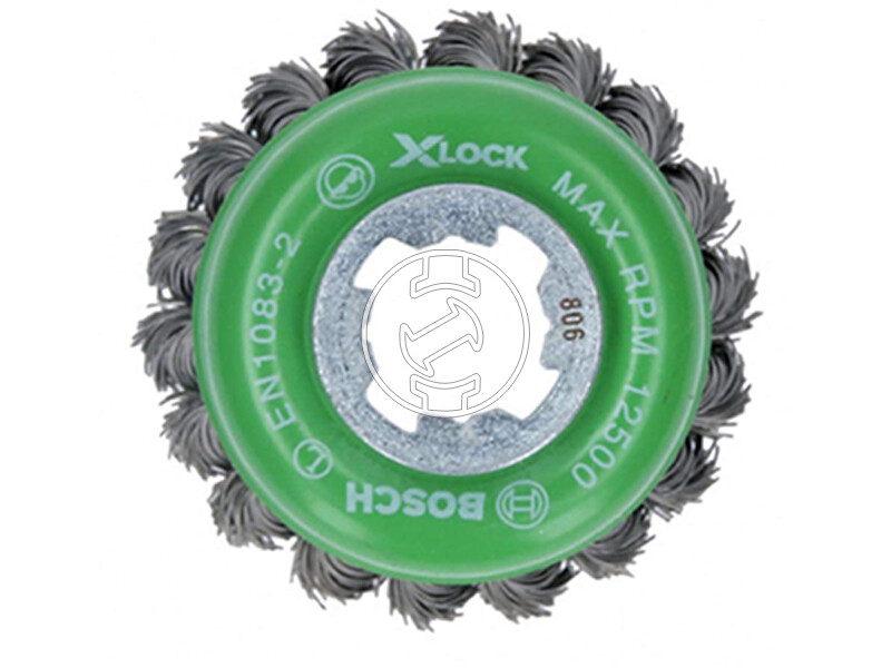 Bosch Heavy for Inox X-LOCK 75mm fonott drótkorong kúpos