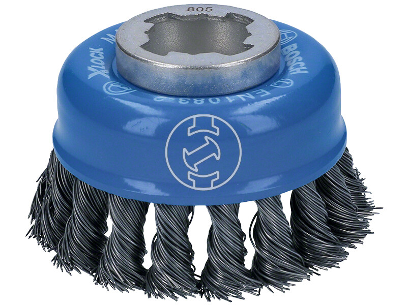 Bosch Heavy for Metal X-LOCK 75mm fonott drótkorong kúpos