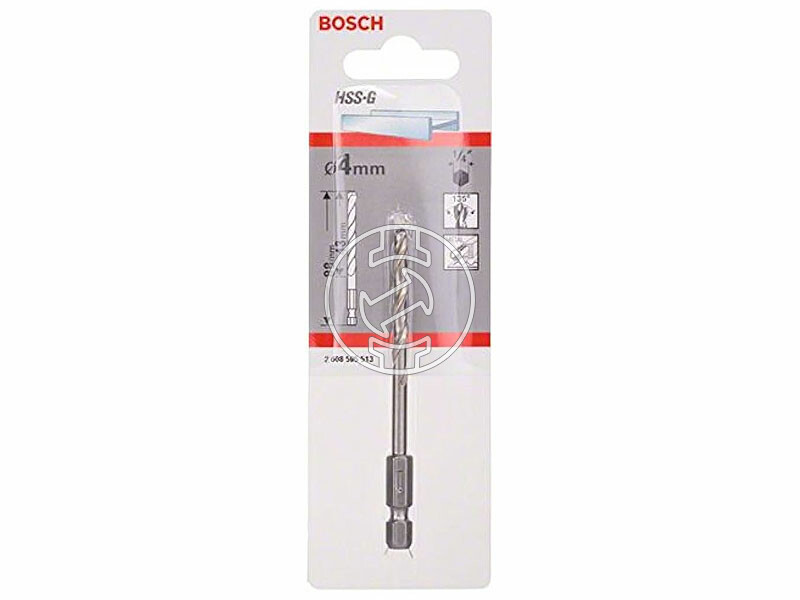 Bosch hSS-G fémfúró 4 x43/88mm