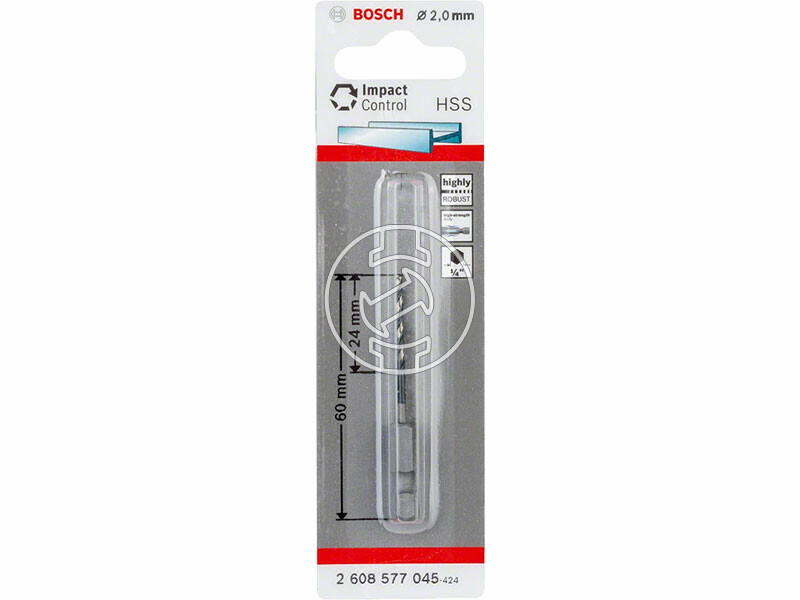 Bosch HSS Impact Control fémfúró Ø 2,0 mm