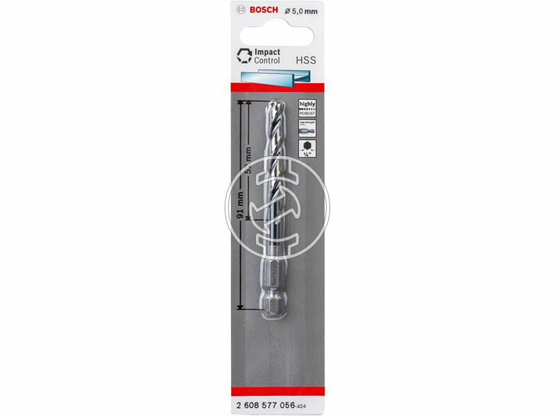 Bosch HSS Impact Control fémfúró Ø 5,0 mm