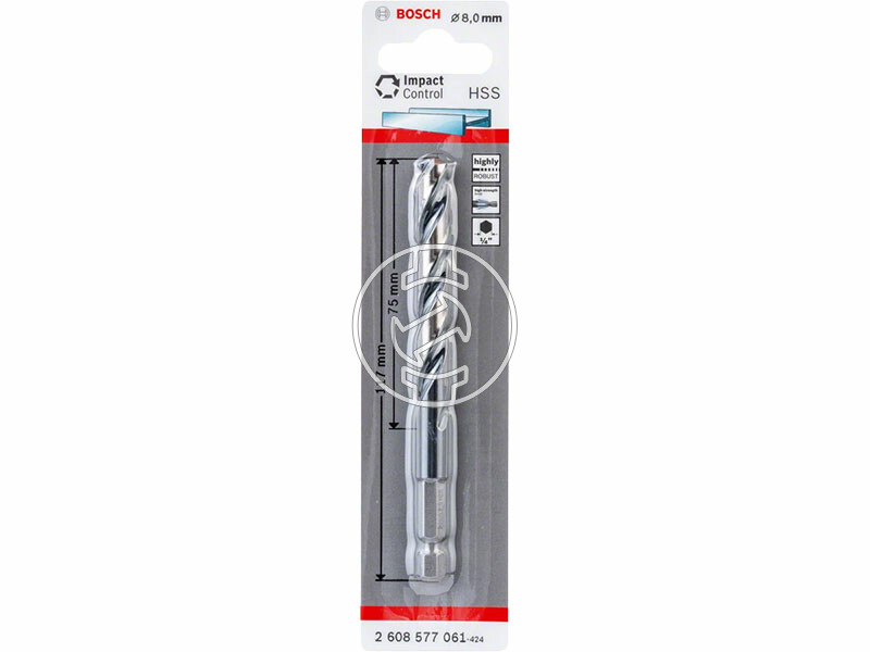 Bosch HSS Impact Control fémfúró Ø 8,0 mm