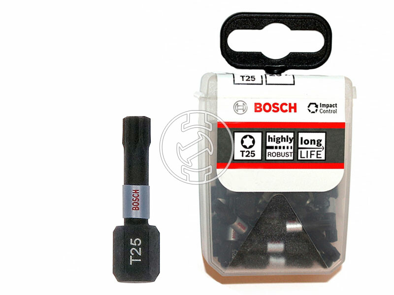 Bosch Impact Control 25 mm csavarbehajtó bit 25 db