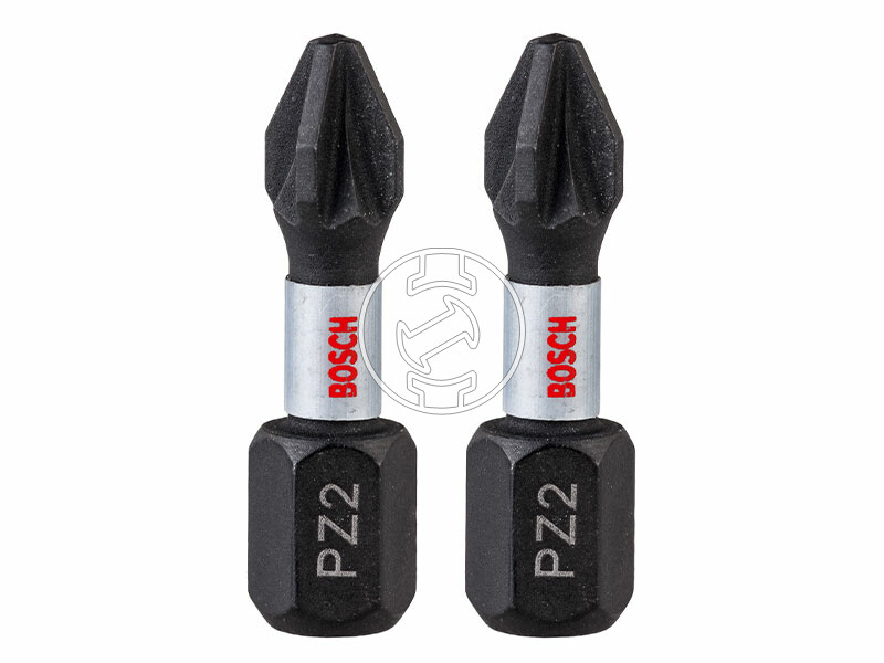 Bosch Impact Control PZ2, 25 mm csavarbehajtó bit 2 db