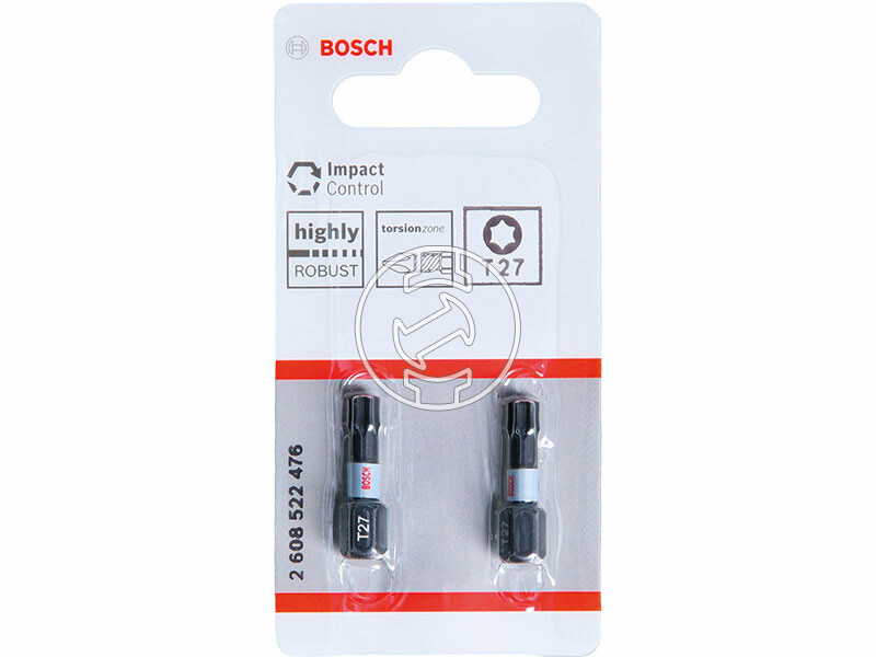 Bosch Impact Control T27, 25 mm csavarbehajtó bit 2 db