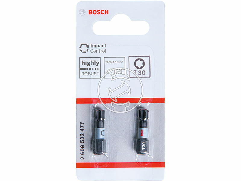 Bosch Impact Control T30, 25 mm csavarbehajtó bit 2 db