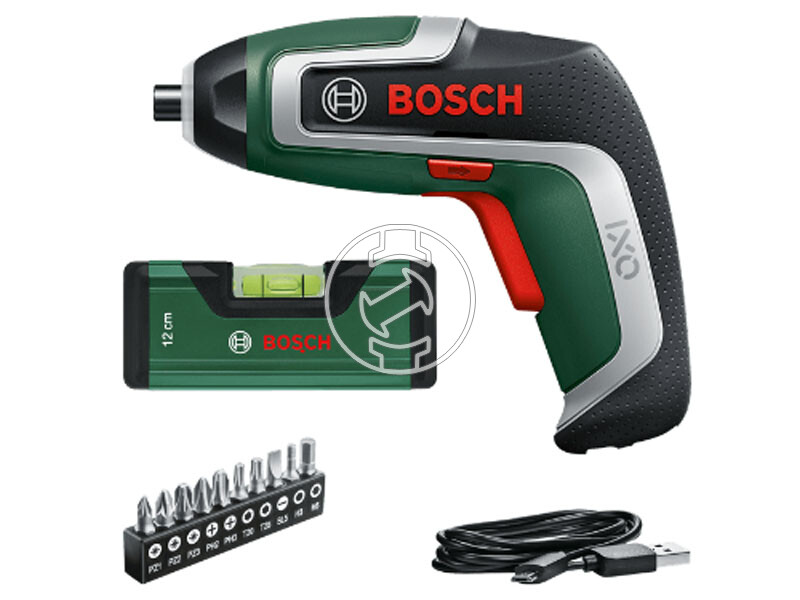 Bosch IXO 7 set akkus marokcsavarbehajtó + vízmérték