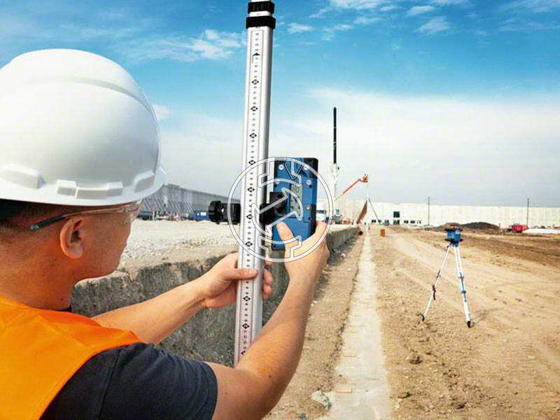 Bosch LR 60+RB 60 vevőegység lézeres mérőműszerekhez