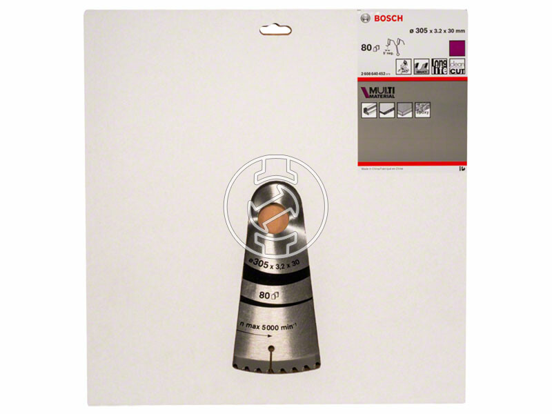 Bosch MultiMaterial ø 305 x 3,2 / 2,5 x 30 mm körfűrészlap