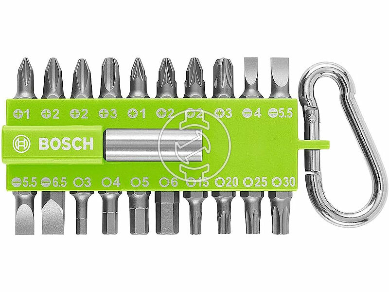 Bosch neonzöld 21db-os bit készlet
