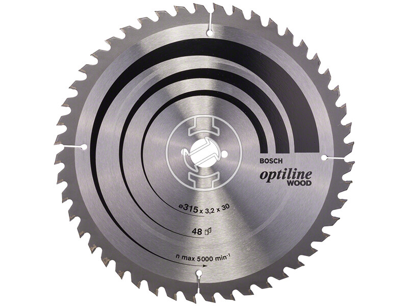 Bosch Optiline Wood 315 x 30 mm körfűrészlap