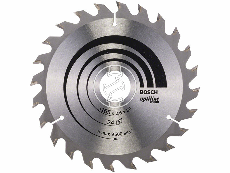 Bosch Optiline Wood ø 165 x 2,6 / 1,6 x 30 / 20 mm körfűrészlap