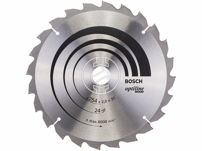 Bosch Optiline Wood ø 254 x 2,0 / 1,4 x 30 mm körfűrészlap
