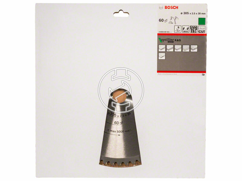 Bosch Optiline Wood ø 305 x 2,5 / 1,8 x 30 mm körfűrészlap