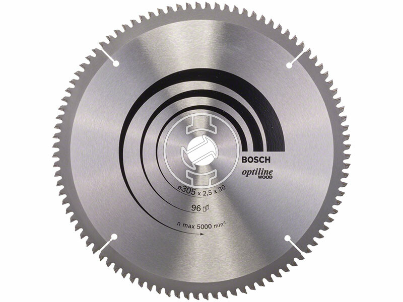 Bosch Optiline Wood ø 305 x 2,5 / 1,8 x 30 mm körfűrészlap