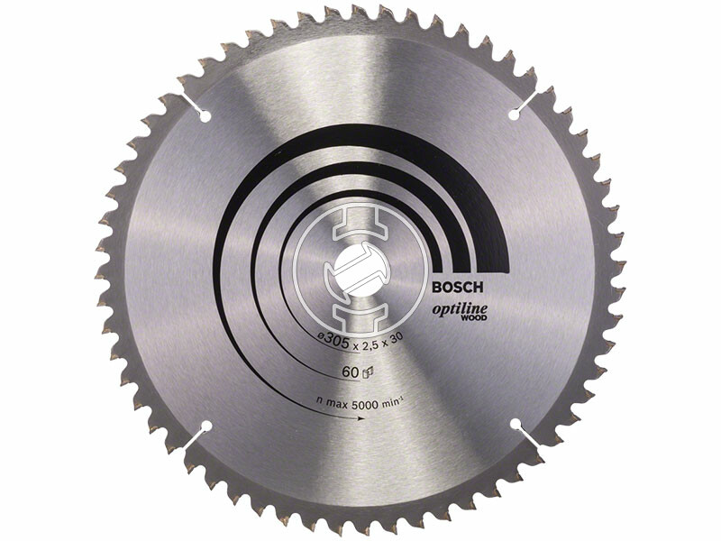 Bosch Optiline Wood ø 305 x 2,5 / 1,8 x 30 mm körfűrészlap
