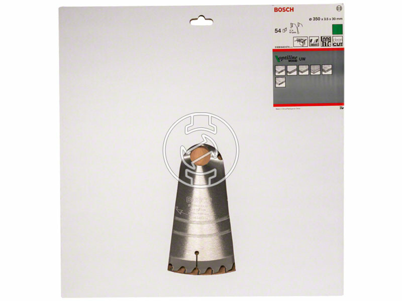 Bosch Optiline Wood ø 350 x 3,5 / 2,5 x 30 mm körfűrészlap