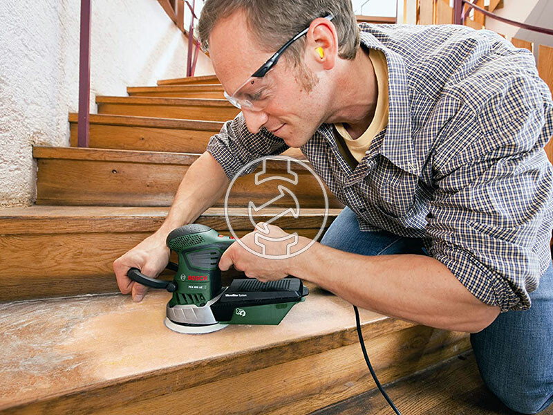 Bosch PEX 400 AE Elektromos excentercsiszoló