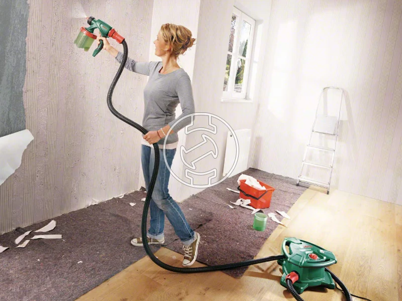 Bosch PFS 5000 E elektromos kézi festékszóró rendszer + extra tartozékok