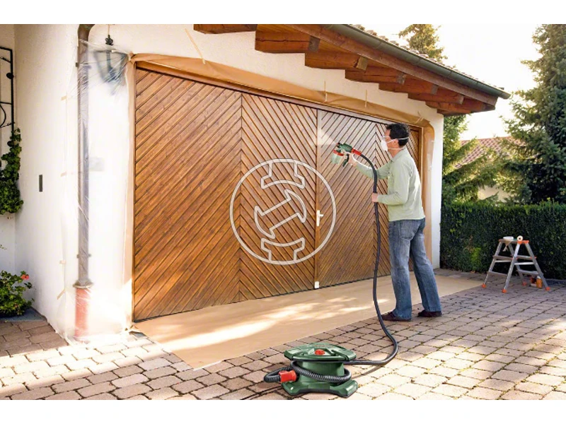 Bosch PFS 5000 E elektromos kézi festékszóró rendszer + extra tartozékok