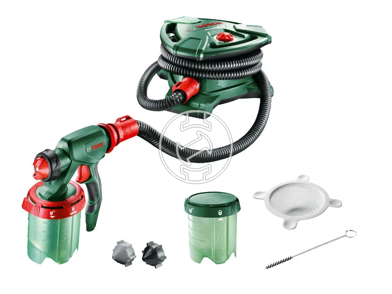 Bosch PFS 5000 E elektromos kézi festékszóró rendszer + extra tartozékok