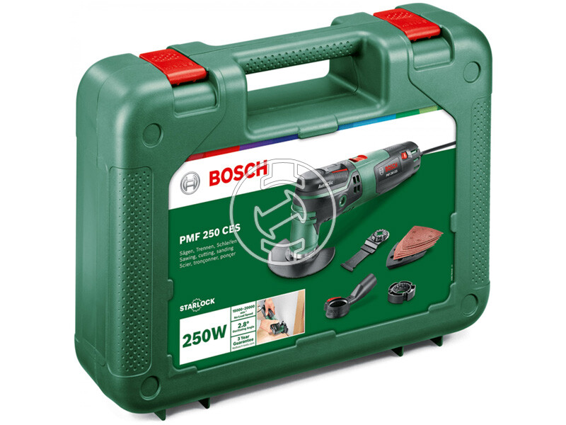 Bosch PMF 250 CES elektromos multifunkciós gép rezgő 250 W