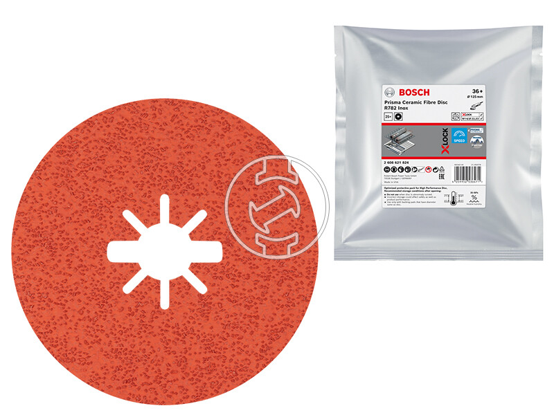 Bosch Prisma 125mm G36 fibertárcsa 25 db