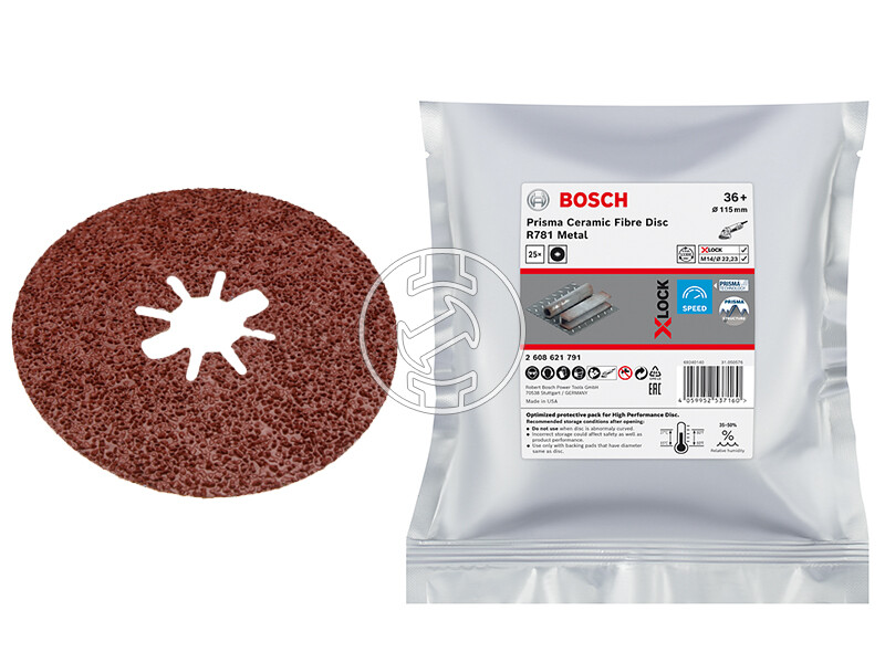 Bosch Prisma X-LOCK 115mm G36 fibertárcsa