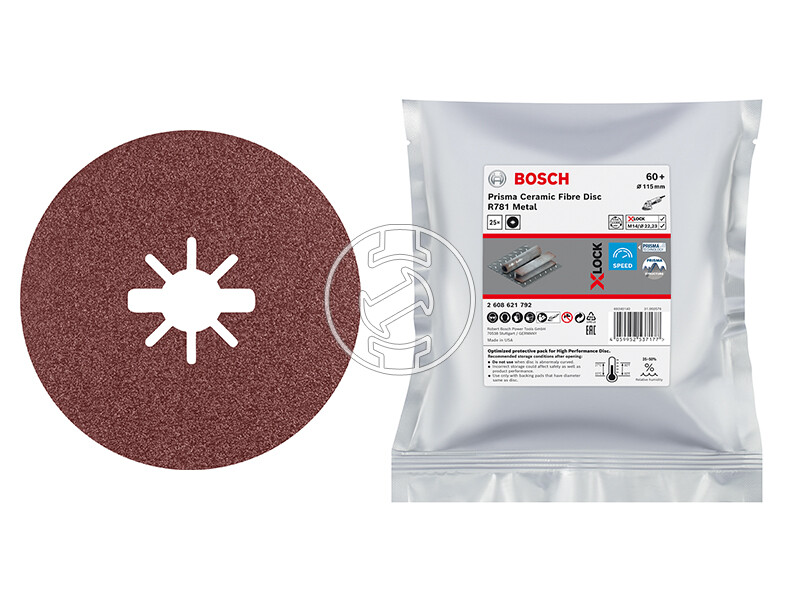 Bosch Prisma X-LOCK 115mm G60 fibertárcsa