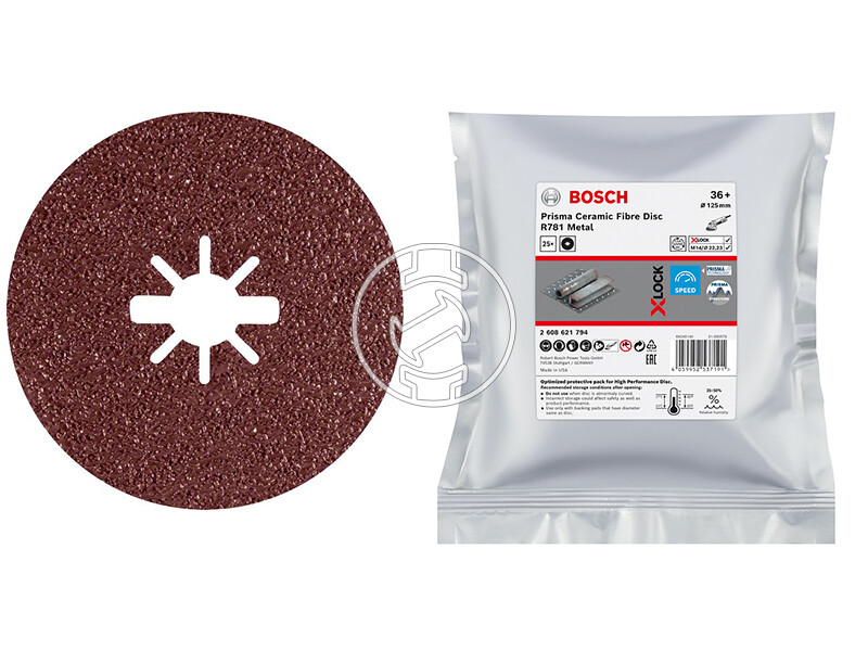 Bosch Prisma X-LOCK 125mm G36 fibertárcsa