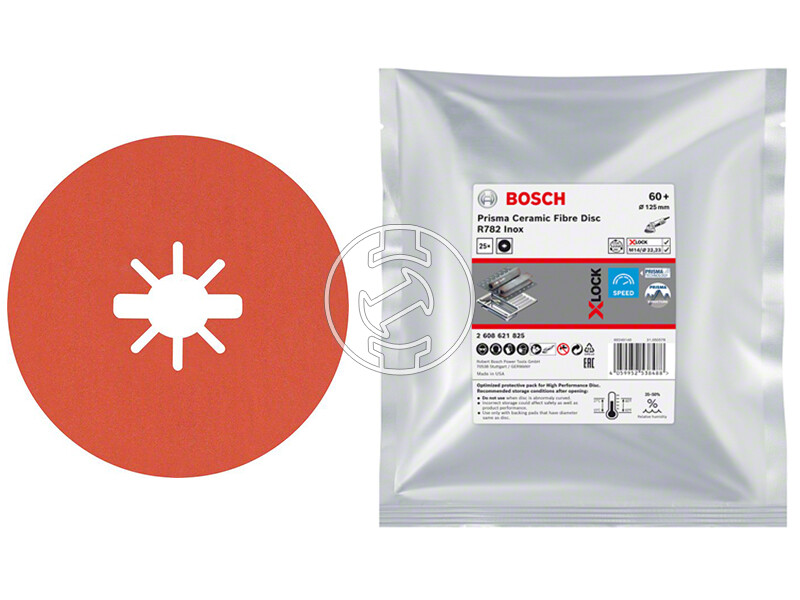 Bosch Prisma X-LOCK 125mm G60 fibertárcsa