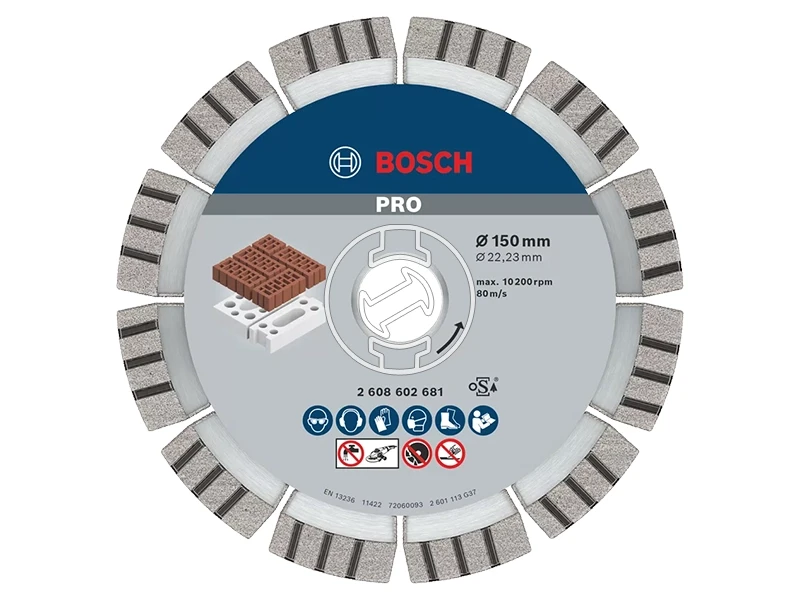 Bosch PRO Abrasive gyémánt vágótárcsa 150 x 22,23 mm